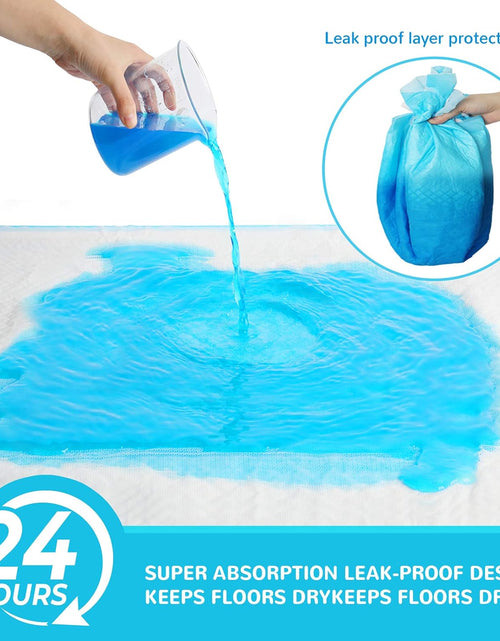Load image into Gallery viewer, Dog Pee Pad, Puppy Potty Training Pet Pads Dog Pads Extra Large Disposable Super Absorbent &amp; Leak-Free Pee Pads 28"X34"
