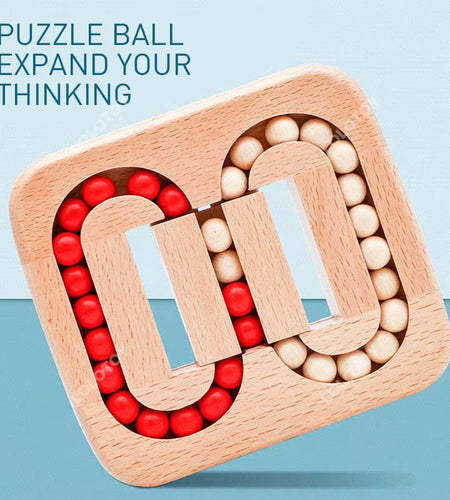 BrainyPlay™ Wooden Puzzle Ball – Unlock Fun, Build Smarter Minds!
